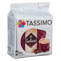 CAFÉ CARTE NOIRE SUCHARD CAPSULE MACHINE TASSIMO - PAQUET DE 16