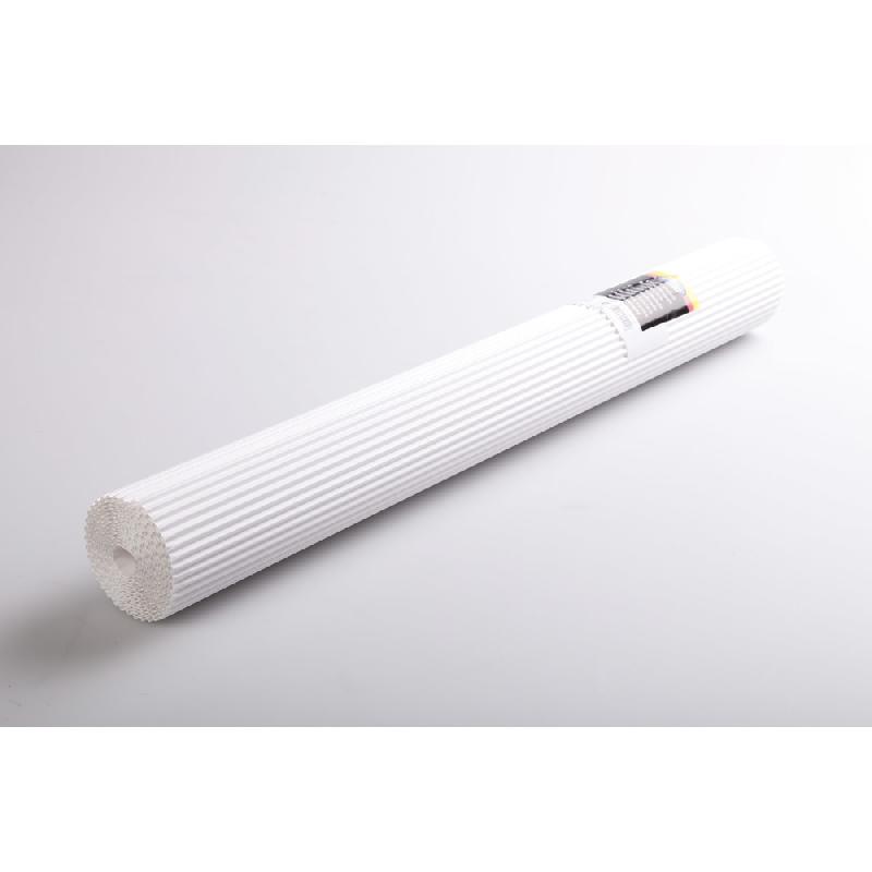 CARTON ONDULÉ, ROULEAU MAXI CANNELURE 175G/M2 AU FORMAT 2,00X0,70M - BLANC - LOT DE 4
