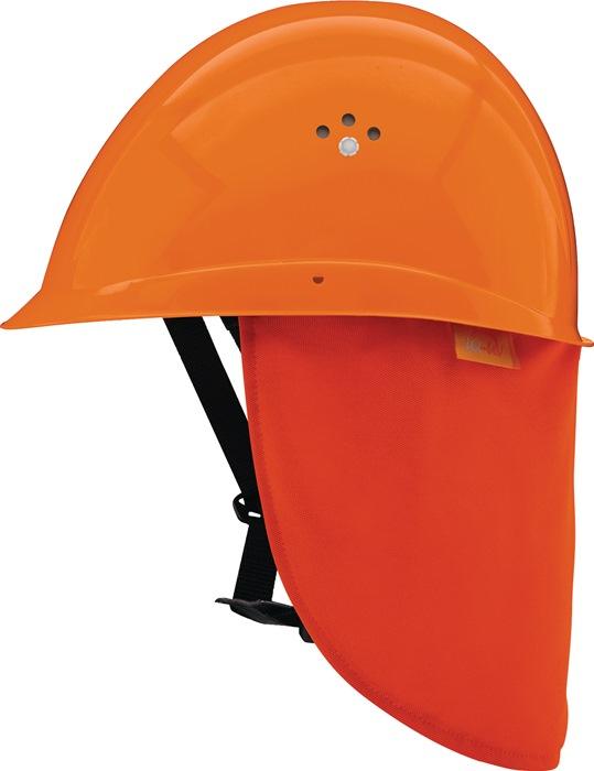 Casque de protection INAP-Profiler plus UV orange - Polyéthylène EN 397 - VOSS - Taille réglable 51 à 64 cm_0