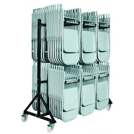 CHARIOT RACK DE TRANSPORT POUR CHAISES PLIANTES_0