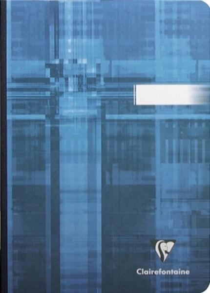 Clairefontaine Lot de 5 Carnet Metric A5, 192p./96 feuilles 90 g/m² brochure dos toilé, quadrillé 5x5 - 9542C_0