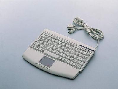 Clavier industriel compact avec touchpad - 88 touches QWERTY PS/2 - Référence IPC-KB-6305_0
