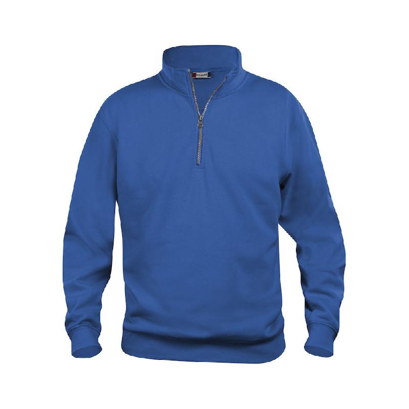 CLIQUE SWEAT BASIC CAMIONNEUR BLEU ROYAL XXL