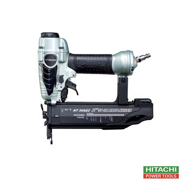 Cloueur pneumatique finition bois Hitachi NT50AE2L2Z - mini-brad calibre 18 - 15 à 50 mm - 11582552_0