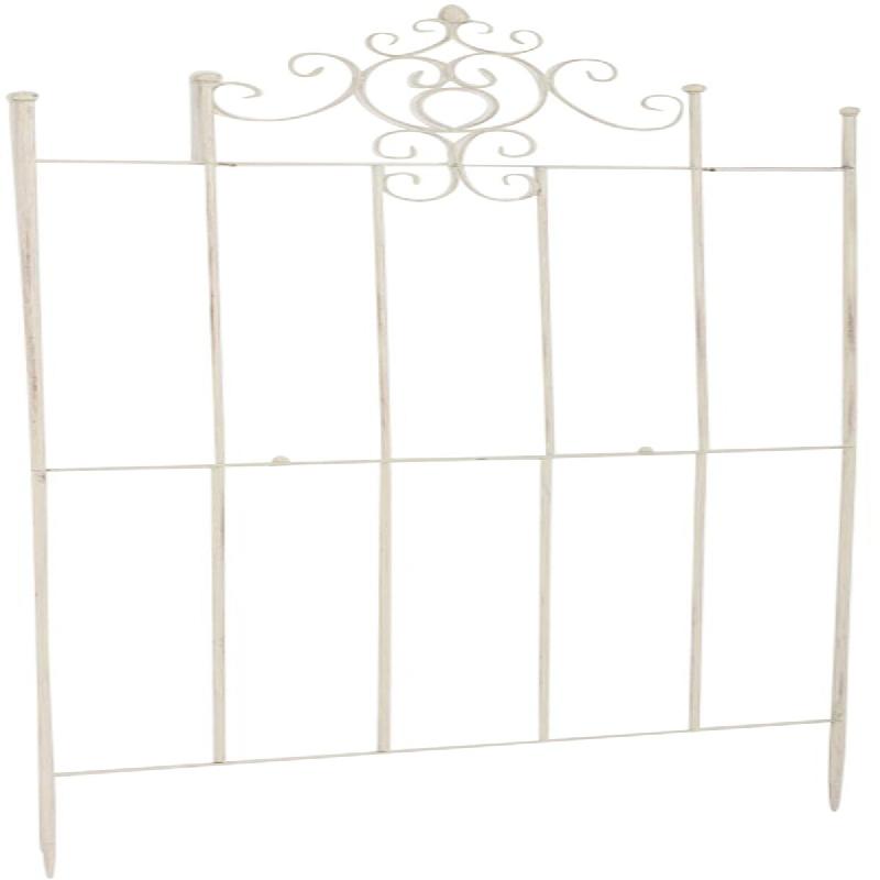 CLP Treillis Paula 170 x 86 cm Crème antique - beige métal 13486393_0