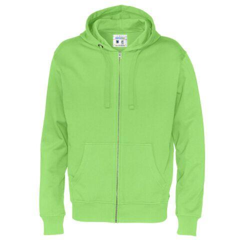 COTTOVER SWEATSHIRT À CAPUCHE FULL ZIP HOMME - CERTIFIÉ GOTS VERT - TAILLE XXL