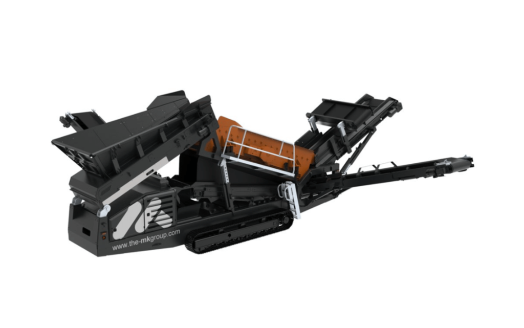 Crible mobile de 2 étages de recyclage sur chenille pour traiter de nombreux matériaux différents - mk - rs514t_0