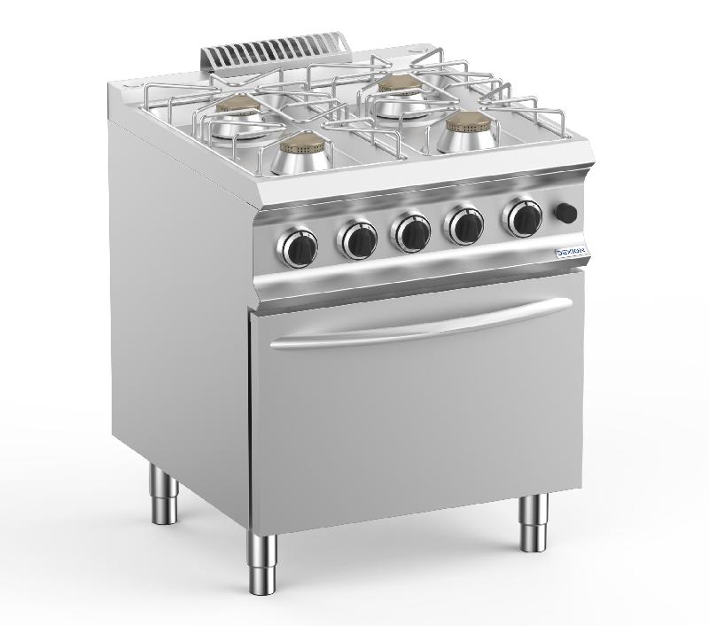 FAURE - FCG612H1WA - Cuisinière gaz - Four gaz - Gril électrique