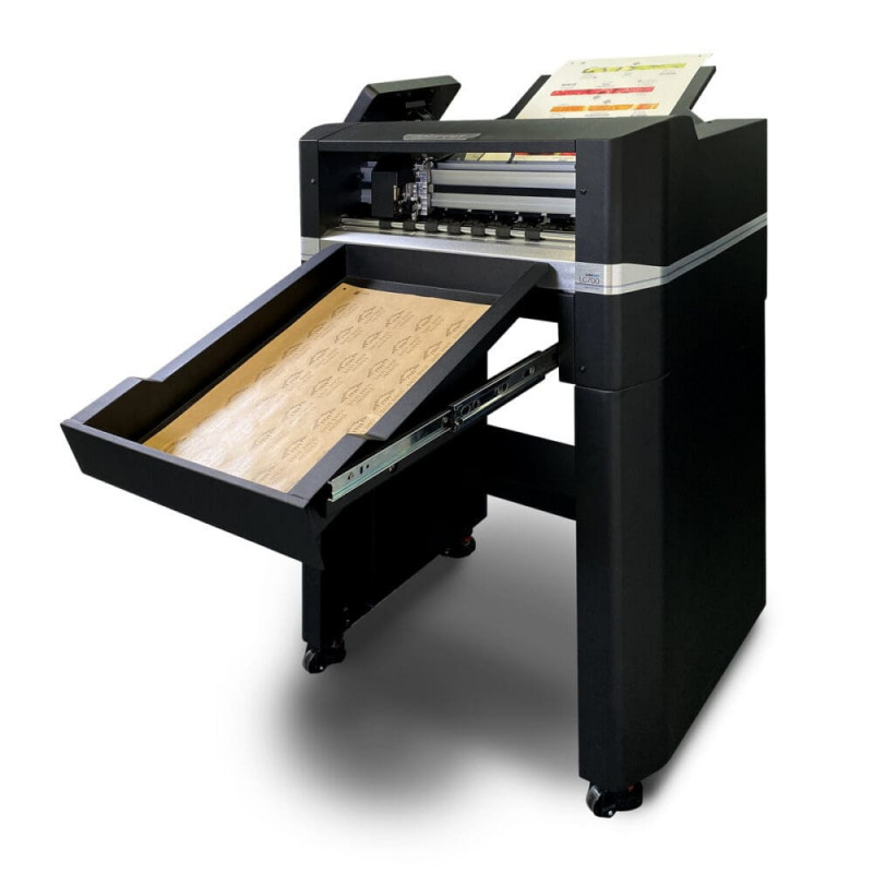 Découpeuse d'étiquettes de production en planche - Vitesse de découpe jusqu'à 1060 mm/s - Morgana LC700_0
