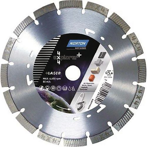 DISQUE À TRONÇONNER 4 X 4 EXPLORER 125MM - NORTON