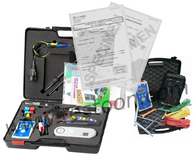 CONSTAT DE VÉRIFICATION POUR KIT CATU 16600, RÉALISÉ SELON LA X07-011 - SERETACATKIT16600