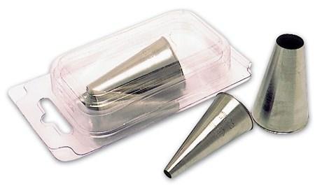 DOUILLE CANNELÉE INOX ASSORTIS (VENDU PAR 12)