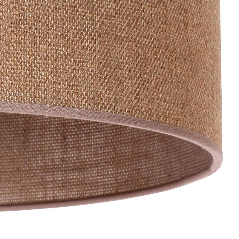 DUOLLA ABAT-JOUR ROLLER, MARRON CLAIR, Ø 13 CM, HAUTEUR 15 CM
