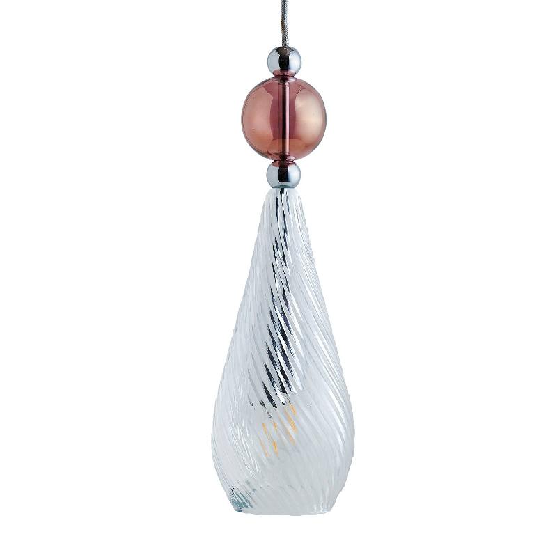 EBB & FLOW SMYKKE M ARGENT CRYSTAL SWIRL OBSIDIAN