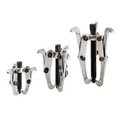 Extracteurs d'Engrenages 75, 100 et 150 mm - Lot de 3 - Outils Pratiques pour Mécaniciens - Silverline - gris 5024763009204_0