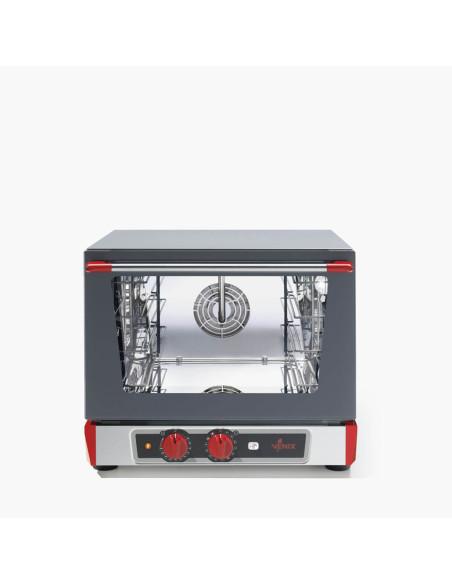 Four à convection professionnel VENIX 3 niveaux GN 2/3 électrique - Référence : TO33MHT.EV - Acier inox, 30°C à 260°C, humidification_0