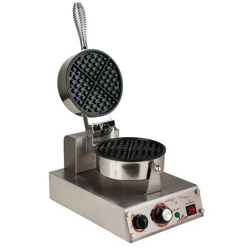 Gaufrier simple ouverture 90° Epi professionnel Casselin