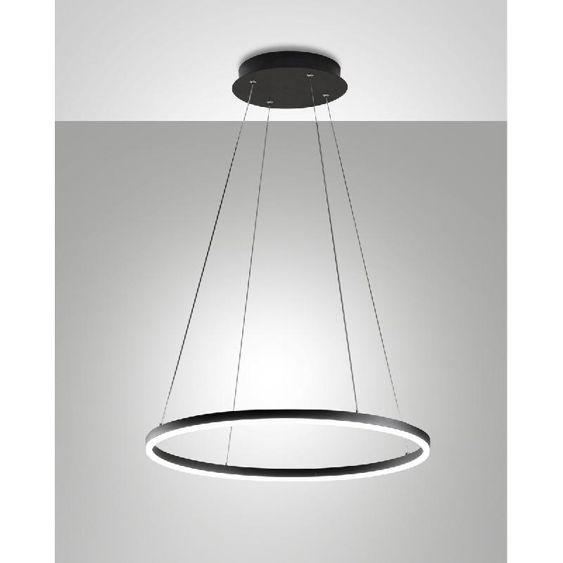 Giotto Lustre Suspendu Led 36W Noir 3508-40-101 Fabas Luce - noir 8019282508014_0