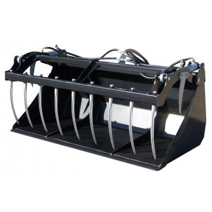 Godet grappin crocodile XL 2.0 - Référence : CT-GGCXL 2000 - 2,0m x 1,4m - Capacité 1,4m³ - Poids 820kg_0