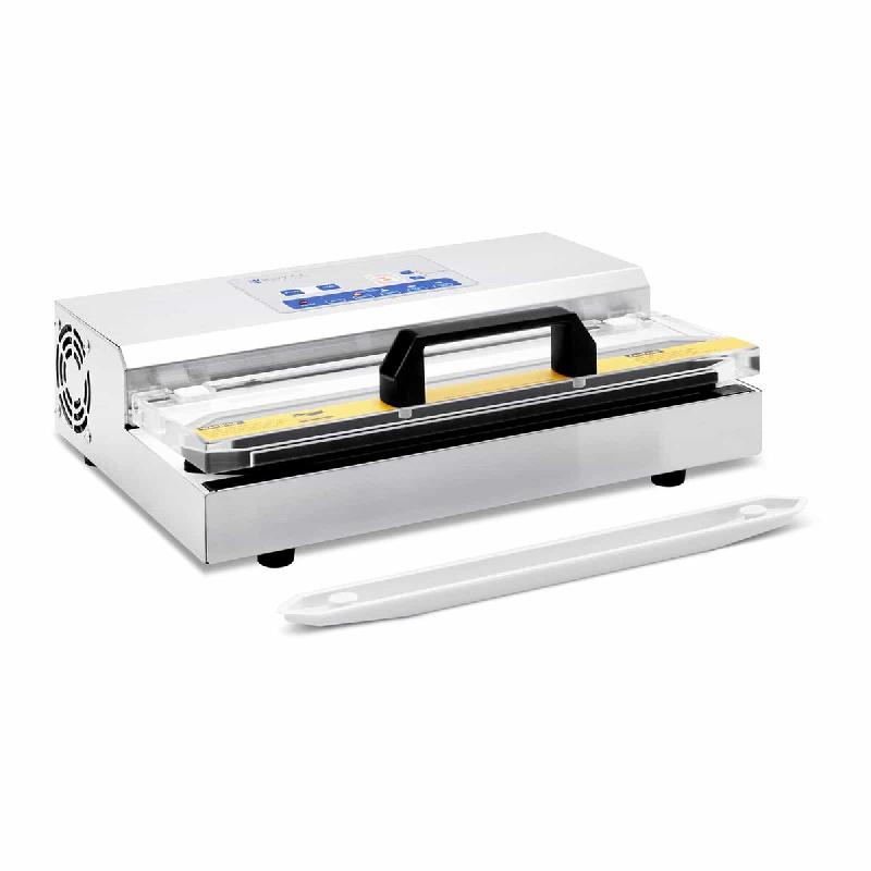 Helloshop26 - Machine appareil de sous vide alimentaire pro emballeuse petite sous videuse scelleuse professionnelle (vitesse : 16 14_0004650 - inox 3_0