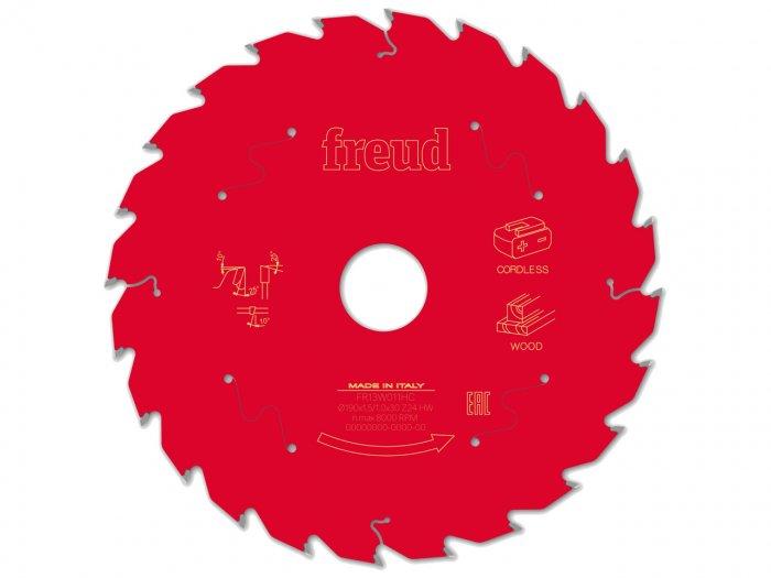 LAME DE SCIE CIRCULAIRE POUR BOIS 24 DENTS D190MM - FREUD - F03FS10058