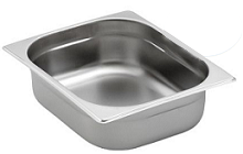 Lot de 10 bacs GN 1/2 Sammic en acier inox - différentes hauteurs et capacités_0