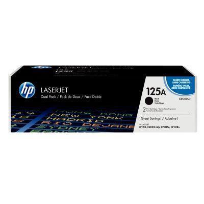 Lot de 2 cartouches laser HP CB540AD noir - Fabricant HP_0