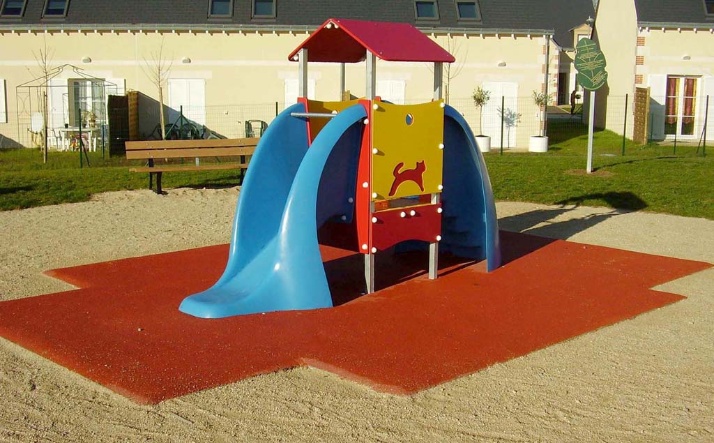 Ludipitchoun Seville - Ref : 5777P/SB - Toboggan en aluminium et polyester pour enfants de 18 mois à 6 ans_0