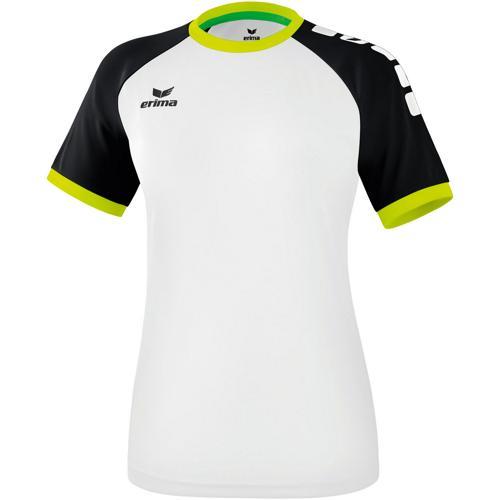 MAILLOT FÉMININ MC ZENARI 30 BLANC/NOIR ERIMA