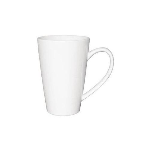 MUGS EN PORCELAINE BLANCS OLYMPIA 340 ML - LOT DE 12