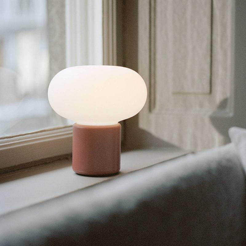 NEW WORKS LUMINAIRE RECHARGEABLE KARL-JOHAN, EARTH RED, IP65