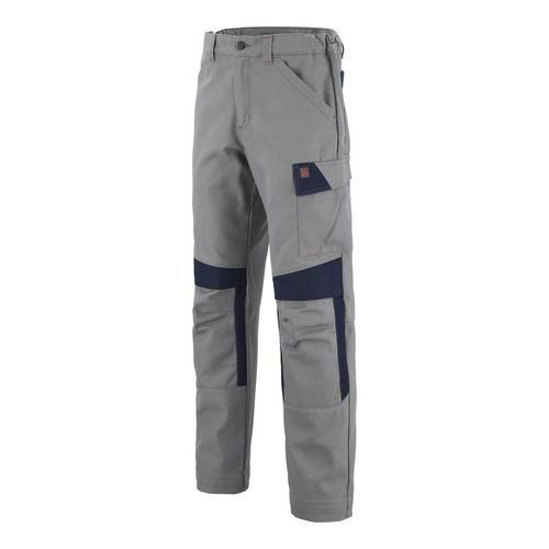 PANTALON DE TRAVAIL MUFFLER MINERAL GRIS / MARINE 2 - LAFONT
