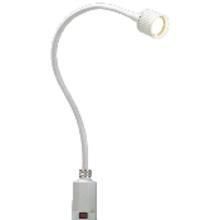 Pied Roulant Blanc Pour Lampes Halogenes Hs Et Hf