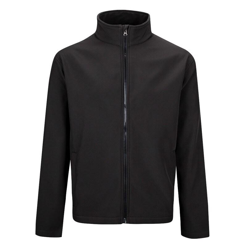 Portwest - Veste softshell 2 couches pour hommes déperlant et doublure en micro-polaire à personnaliser Noir Taille XL - XL noir 5036108329342_0