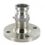 Raccord à cames sur bride PN 10/16 en inox - Adaptateur - YCABTI16IX040 - DN 40_0