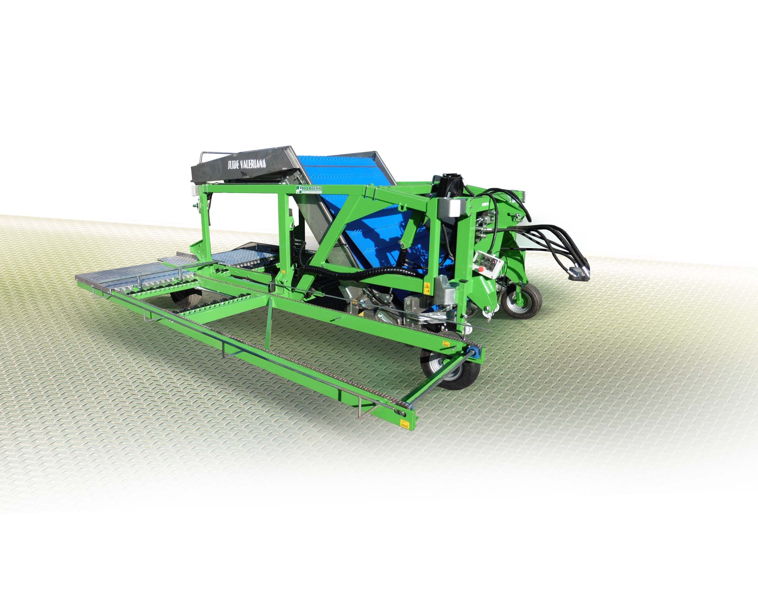 Récolteuse Slide T Valeriana - Hortech SRL - pour mâche - puissance tracteur 60-90 HP_0