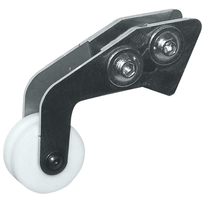 Roulette PUR - Compatible avec buses porte-buses encastrables 197980 et 97982 - Marque Romus_0