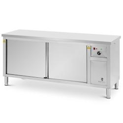 Royal Catering - Royal Catering Armoire chauffante 180 x 60 x 85 cm 30 à 80 °C - Armoire Chauffe-Assiette Armoire Maintien au Chaud Armoire - 406285_0