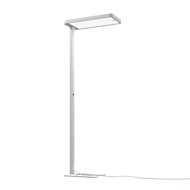 RZB NAVONA LAMPADAIRE BUREAU 840 CAPTEUR BLANC ALU