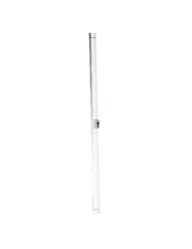 CRÉMONE EN APPLIQUE STYL'BARR POUR SERRURE EN 2 POINTS 2.30M BLANC LAQUE - ISEO - 40002300