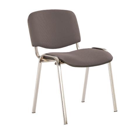 Siège visiteur - Chaise de conférence ISO Chrome 003010C38 - Empilable avec dossier ergonomique_0