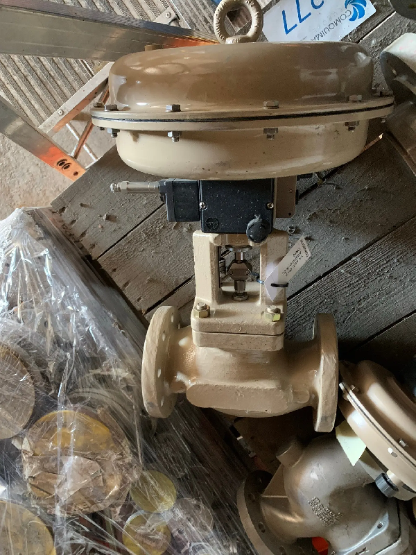 Soupape à siège pneumatique en acier inoxydable dn80 d'occasion - référence                        :                         c9277-2_0