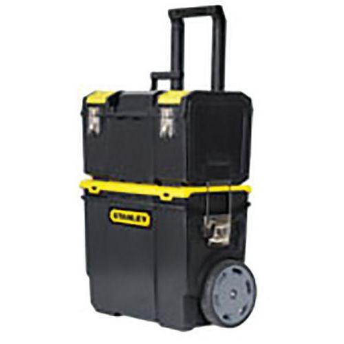 STANLEY 1 SERVANTE COMPACTE 3 EN 1 AVEC ORGANISEUR CENTRAL DÉTACHABLE 43 LITRES