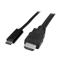 STARTECH.COM 6FT (2M) USB C TO HDMI ADAPTER CABLE, USB TYPE-C HDMI, 4K 30HZ, LIMITED STOCK, SEE SIMILAR ITEM CDP2HD2MBNL - ADAPTATEUR VIDÉO EXTERNE