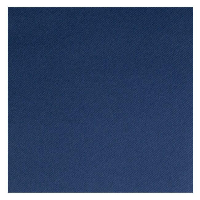 Thouy Serviettes en soft aspect tissu bleu nuit 40 x 40 cm x50 - 3701114801961_0