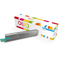 TONER REMANUFACTURÉ OWA - STANDARD - CYAN - POUR LEXMARK C925H2CG