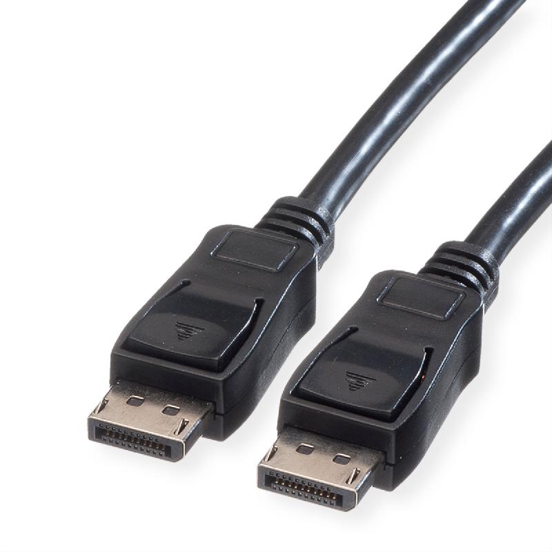 VALUE Câble DisplayPort, DP M - DP M, noir, 7,5 m_0