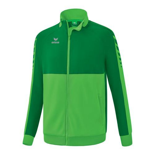 VESTE DE SURVÊTEMENT - ERIMA - WORKER SIX WINGS GREEN/ÉMERAUDE