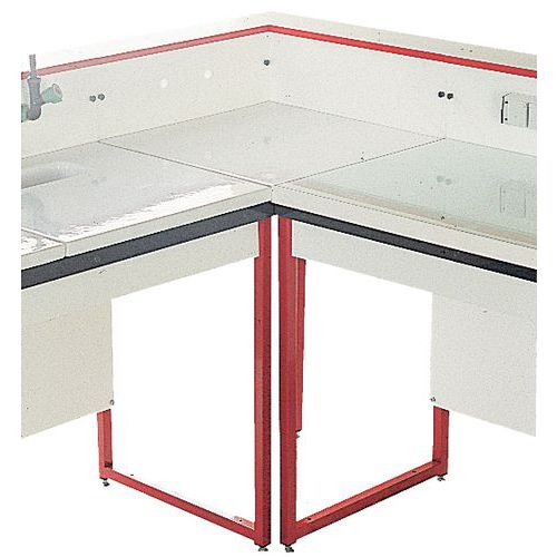 ANGLE 900X900MM GRES AVEC DOSSERET TABLET TE