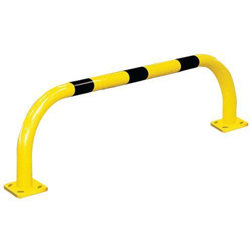 ARCEAU BAS DE PROTECTION 2 M JAUNE AVEC BANDES NOIRES - PROCITY
